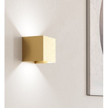 Eglo - LED Nástenné svietidlo 2xLED/1,5W/230V 3000K zlatá