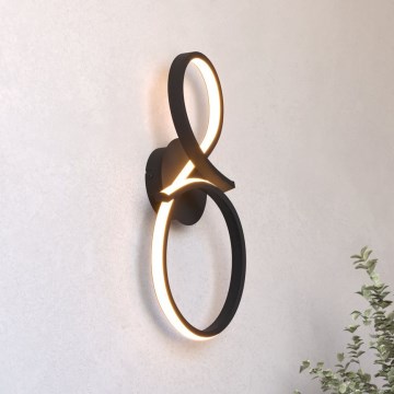 Eglo - LED Nástenné svietidlo LED/11,4W/230V 3000K čierna