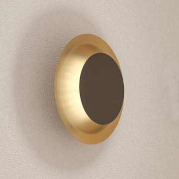 Eglo - LED nástenné svietidlo LED/11W/230V zlatá/čierna