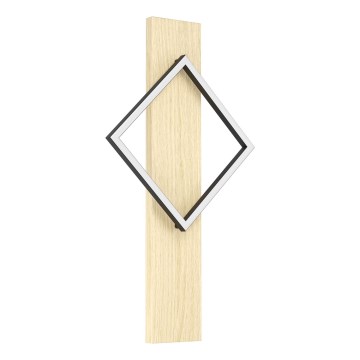 Eglo - LED Nástenné svietidlo LED/13W/230V čierna/béžová