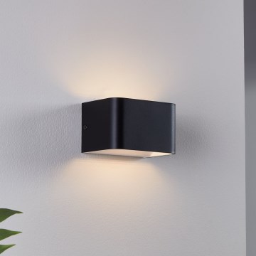 Eglo - LED Nástenné svietidlo LED/6W/230V 3000K čierna