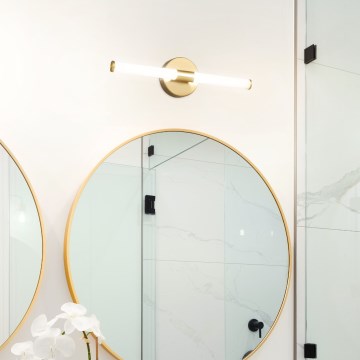 Eglo - LED osvetlenie zrkadla do kúpeľne LED/7,5W/230V 3000/4000/6500K 45 cm IP44 zlaté