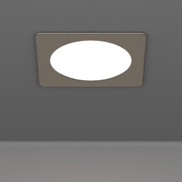 Eglo - LED podhľadové svietidlo LED/6,3W/230V 2700/4000/6500K 11,9x11,9 cm matný chróm