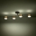 Eglo - LED Prisadený luster 4xGU10/4,6W/230V 3000K zlatá