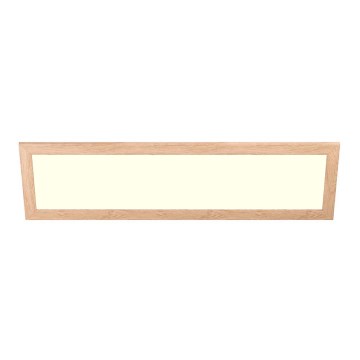 Eglo - LED Prisadený panel SALOBRENA-RW WOOD LED/34W/230V 2700/4000K 124x34 cm hnedá