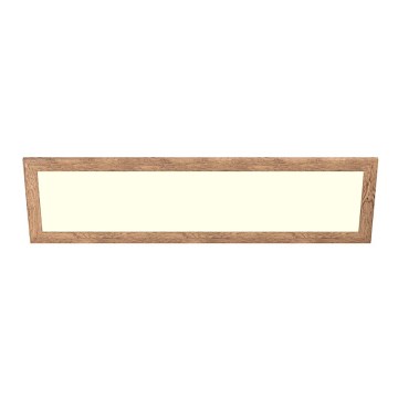 Eglo - LED Prisadený panel SALOBRENA-RW WOOD LED/34W/230V 2700/4000K 124x34 cm hnedá