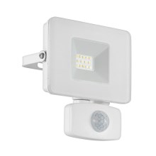 Eglo - LED reflektor so senzorom LED/10W/230V IP44