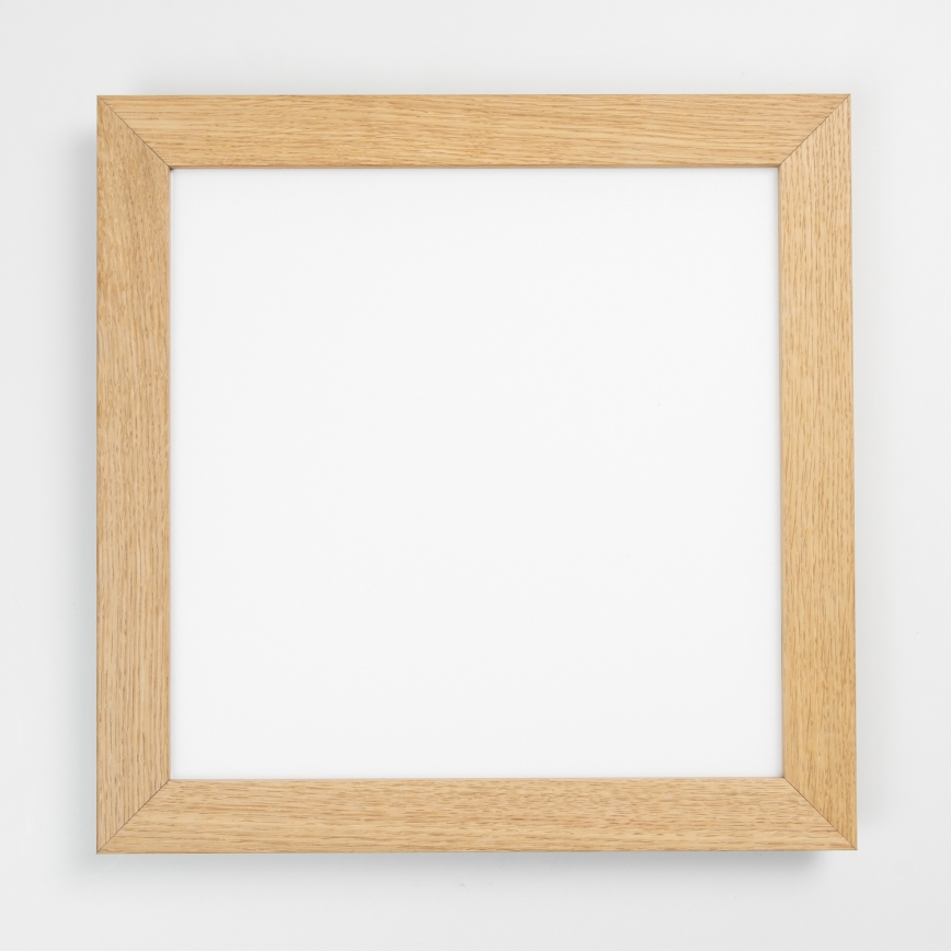 Eglo - LED RGB Stmievateľný prisadený panel SALOBRENA-C WOOD LED/40W/230V 2700-6500K 49,5x49,5 cm hnedý + diaľkové ovládanie