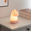 Eglo - LED RGBW nabíjacie dotykové detské nočné svetlo LED/5W/5V 1200 mAh jednorožec