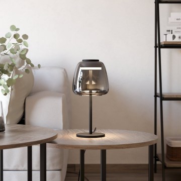 Eglo - LED RGBW Stmievateľná stolná lampa LED/7,7W/230V 2700-6500K dymová