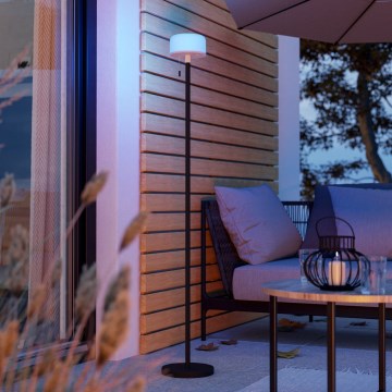 Eglo - LED RGBW stmievateľná vonkajšia nabíjacia stojaca lampa LED/2,2W/3,7V 3000K 2200 mAh IP54