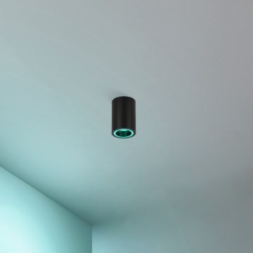 Eglo - LED RGBW Stmievateľné bodové svietidlo LED/4,9W/230V 2700-6500K čierna