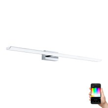 Eglo - LED RGBW Stmievateľné kúpeľňové osvetlenie zrkadla 21,5W/230V IP44 ZigBee