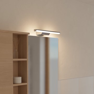 Eglo - LED RGBW Stmievateľné kúpeľňové osvetlenie zrkadla LED/12W/230V 2700-6500K IP44 matný chróm