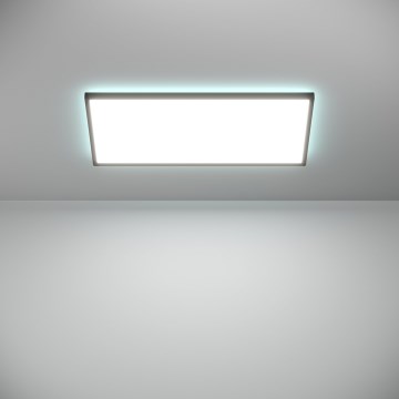 Eglo - LED RGBW Stmievateľné kúpeľňové stropné svietidlo LED/17,2W/230V 2700-6500K 30x57cm IP44 čierna ZigBee