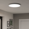 Eglo - LED RGBW Stmievateľné kúpeľňové stropné svietidlo LED/18,5W/230V 2700-6500K pr.38,9cm IP44 biela ZigBee
