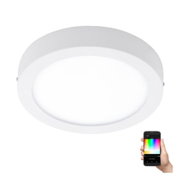 Eglo - LED RGBW Stmievateľné stropné svietidlo FUEVA-C LED/21W/230V