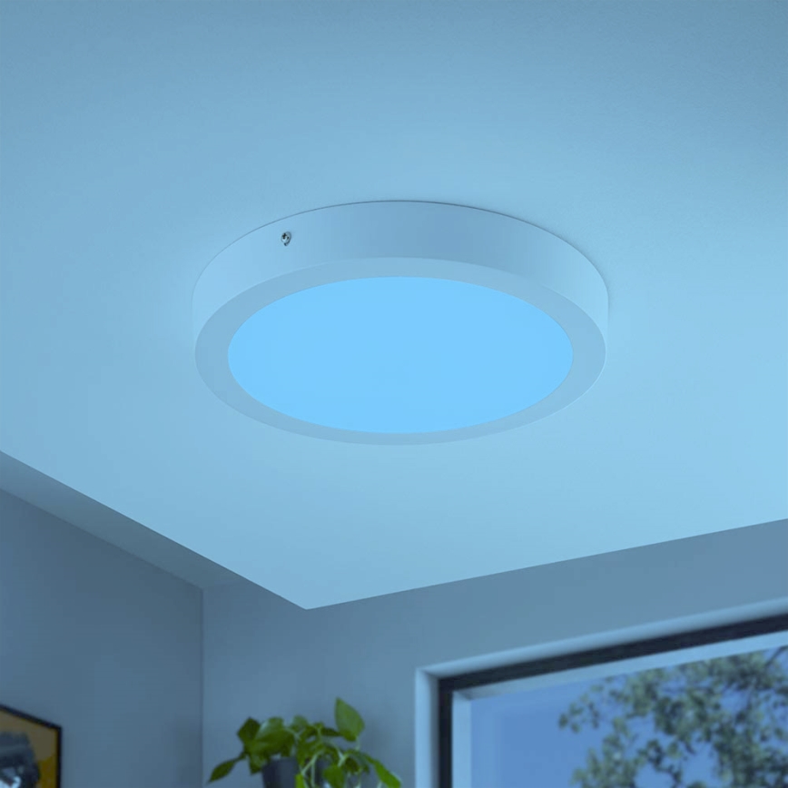 Eglo - LED RGBW Stmievateľné stropné svietidlo FUEVA-C LED/21W/230V