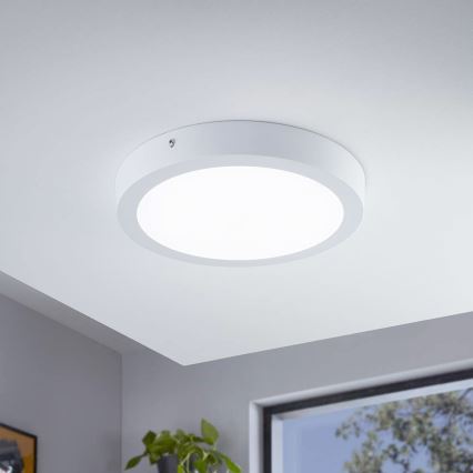 Eglo - LED RGBW Stmievateľné stropné svietidlo FUEVA-C LED/21W/230V