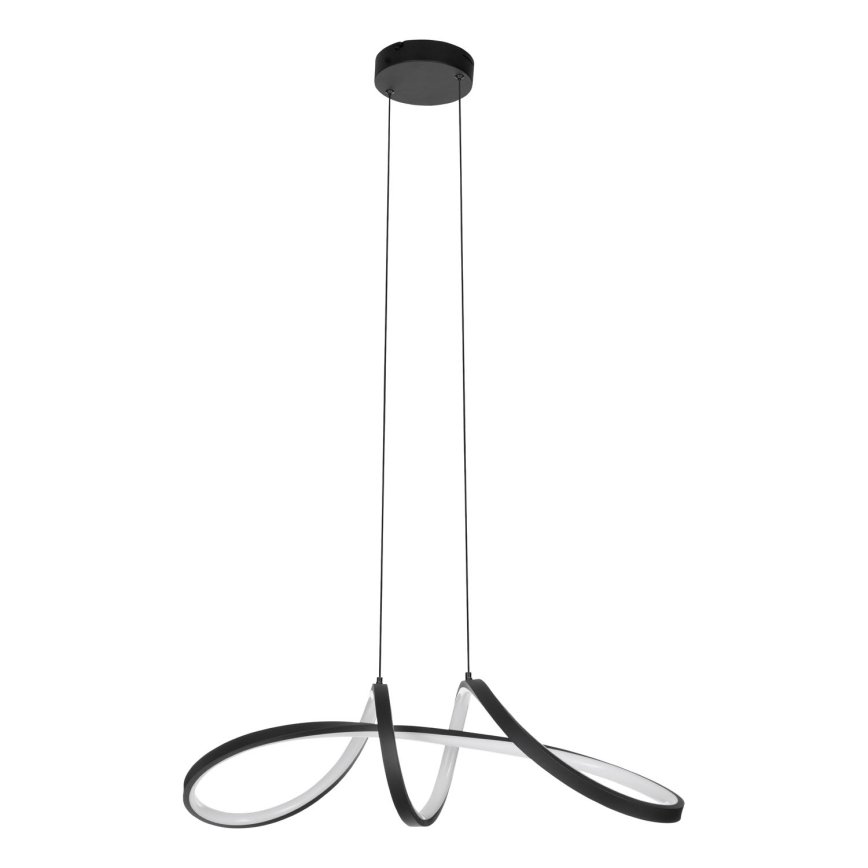 Eglo - LED RGBW Stmievateľný luster na lanku LED/22W/230V 2700-6500K čierna
