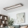 Eglo - LED RGBW Stmievateľný panel SALOBRENA-C WOOD LED/31W/230V 2700-6500K 34x124 cm tmavohnedá + diaľkové ovládanie