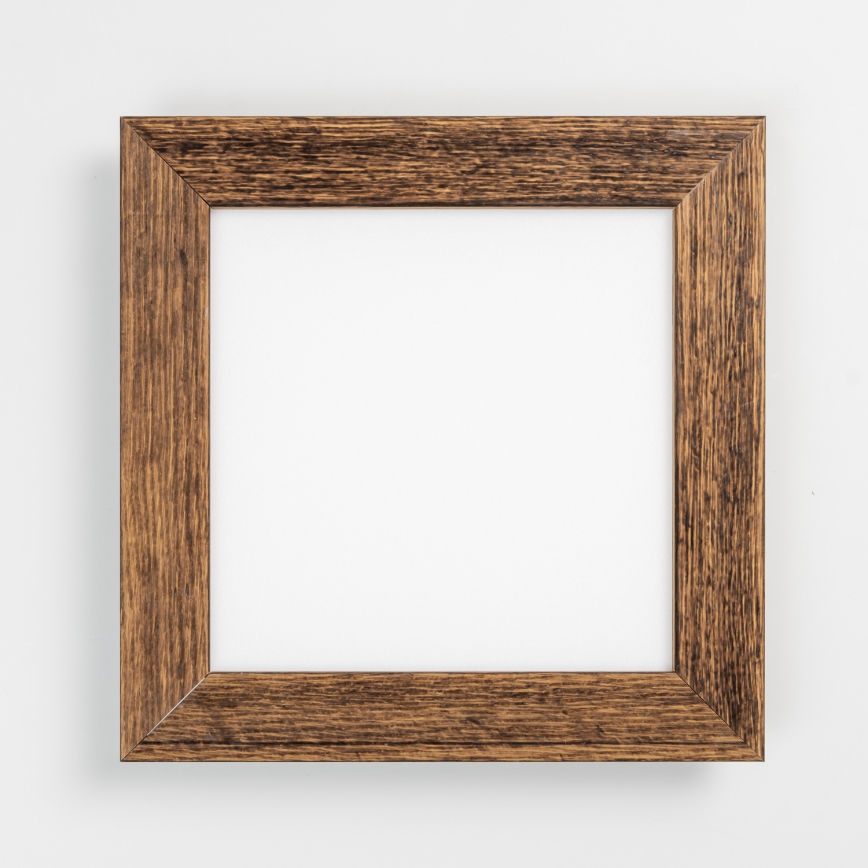 Eglo - LED RGBW stmievateľný prisadený panel SALOBRENA-C WOOD LED/16W/230V 2700-6500K 34x34 cm hnedý + diaľkové ovládanie
