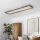 Eglo - LED RGBW Stmievateľný prisadený/podhľadový panel SALOBRENA-C WOOD LED/34W/230V 2700-6500K 34x124 cm hnedá + diaľkové ovládanie