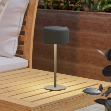 Eglo - LED solárna nabíjacia dotyková stolná lampa LED/2,8W/3,7V 1800 mAh IP44 zelená