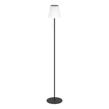 Eglo - LED solárna nabíjacia stojaca lampa LED/2,3W/3,7V 3000/4000/6500K 1800 mAh IP44 čierna