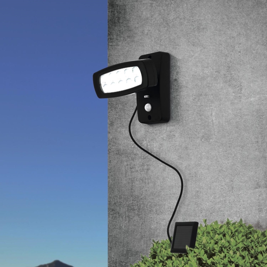 Eglo - LED Solárne nástenné svietidlo so senzorom LED/1,2V 600 mAh IP44