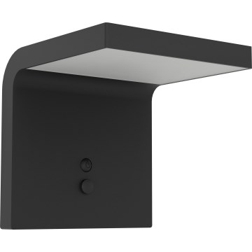 Eglo - LED Solárne nástenné svietidlo so senzorom LED/6,5W/3,7V IP44
