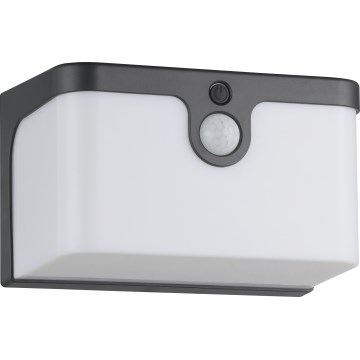 Eglo - LED Solárne nástenné svietidlo so senzorom LED/7,3W/4,5V IP44