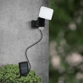 Eglo - LED solárne nástenné svietidlo so snímačom LED/3,7V 1800 mAh IP44