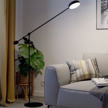 Eglo - LED Stmievateľná dotyková stojacia lampa LED/24W/230V