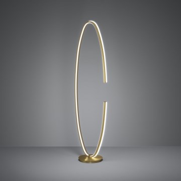 Eglo - LED stmievateľná stojacia lampa LED/20W/230V 2200-6500K zlatá