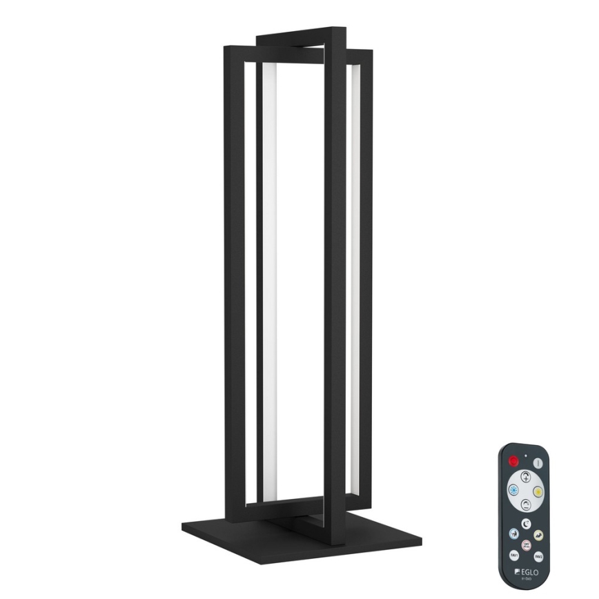 Eglo - LED Stmievateľná stolná lampa LED/15,5W/230V + diaľkové ovládanie