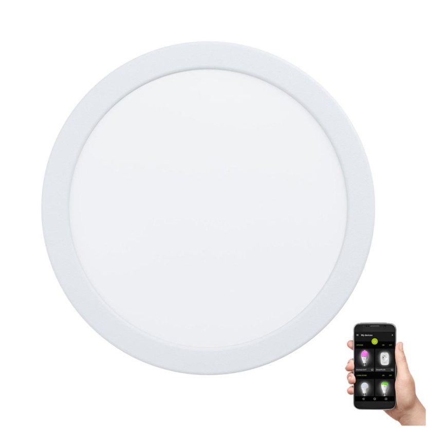 Eglo - LED Stmievateľné kúpeľňové podhľadové svietidlo LED/16,5W/230V IP44 ZigBee