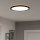 Eglo - LED Stmievateľné kúpeľňové stropné svietidlo LED/18,5W/230V 2700-6500K pr. 38,9 cm IP44 čierna + diaľkové ovládanie