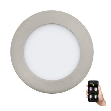 Eglo - LED stmievateľné kúpeľňové zapustené stropné svietidlo LED/5,4W/230V IP44 ZigBee pr. 12 cm