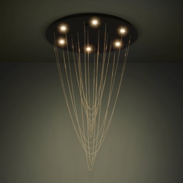 Eglo - LED Stmievateľné stropné svietidlo 6xLED/4,2W/230V 3000K