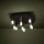 Eglo - LED Stmievateľné stropné svietidlo 9xLED/3,1W/230V 3000K antracit/zlatá