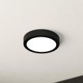 Eglo - LED Stmievateľné stropné svietidlo LED/11W/230V čierna pr. 16 cm