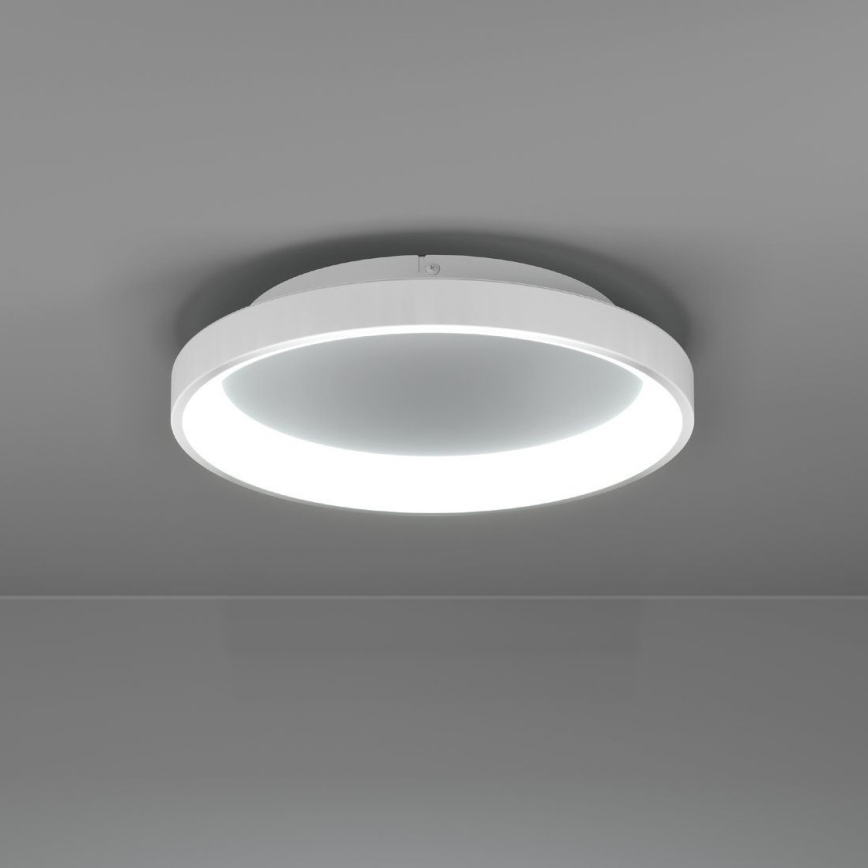 Eglo - LED Stmievateľné stropné svietidlo LED/12W/230V 2700-6500K biela + diaľkové ovládanie