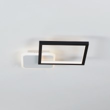 Eglo - LED Stmievateľné stropné svietidlo LED/15W/230V čierna + diaľkové ovládanie