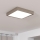 Eglo - LED Stmievateľné stropné svietidlo LED/17W/230V matný chróm
