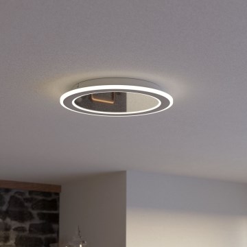 Eglo - LED Stmievateľné stropné svietidlo LED/20W/230V 2700-6500K biela + diaľkové ovládanie