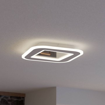 Eglo - LED Stmievateľné stropné svietidlo LED/20W/230V 2700-6500K biela + diaľkové ovládanie