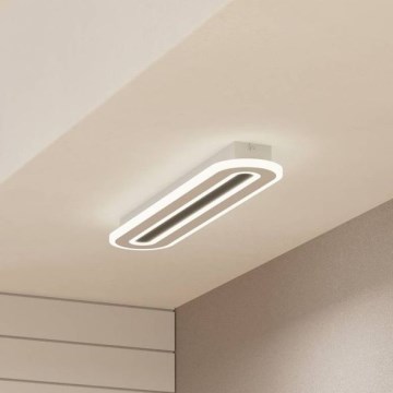 Eglo - LED Stmievateľné stropné svietidlo LED/20W/230V 2700-6500K biela + diaľkové ovládanie