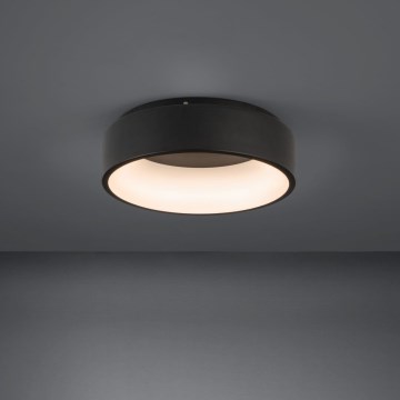 Eglo - LED Stmievateľné stropné svietidlo LED/25,5W/230V 3000K čierna