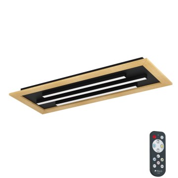 Eglo - LED Stmievateľné stropné svietidlo LED/32,1W/230V + diaľkové ovládanie